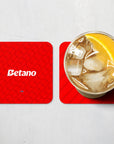 Coaster with the Flamengo 2026 Third football shirt design by RIPA Football