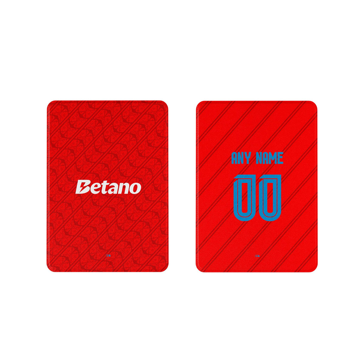 iPad case with the Flamengo 2026 Third football shirt design by RIPA Football
