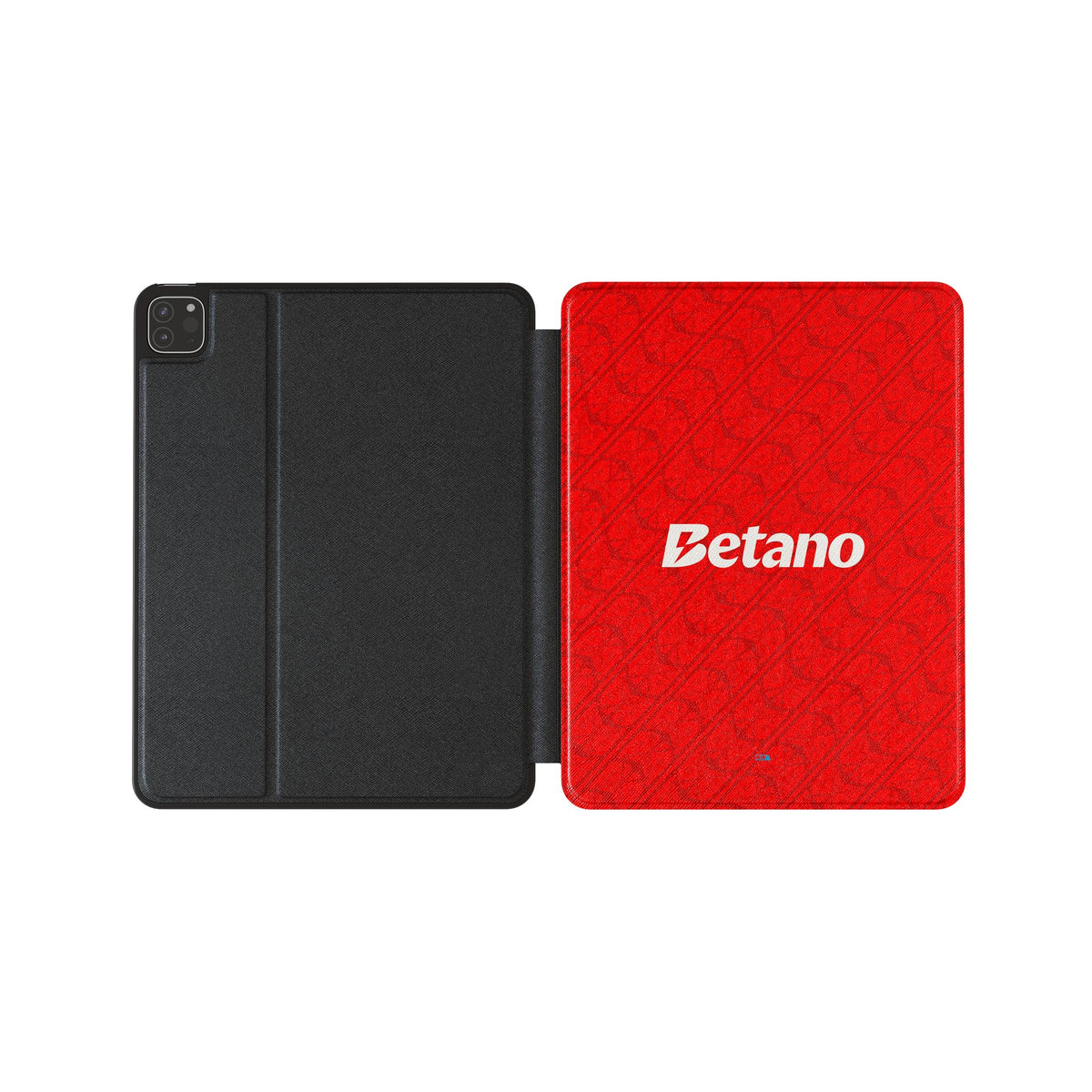 iPad case with the Flamengo 2026 Third football shirt design by RIPA Football