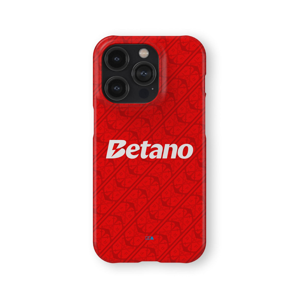 Phone case with the Flamengo 2026 Third football shirt design by RIPA Football