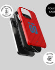 Phone case with the Flamengo 2026 Third football shirt design by RIPA Football