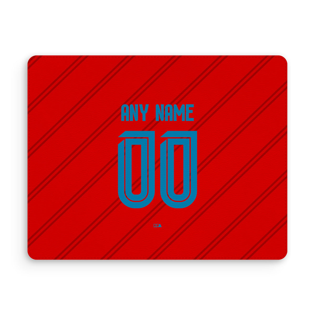 Mouse pad with the Flamengo 2026 Third football shirt design by RIPA Football