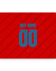 Mouse pad with the Flamengo 2026 Third football shirt design by RIPA Football