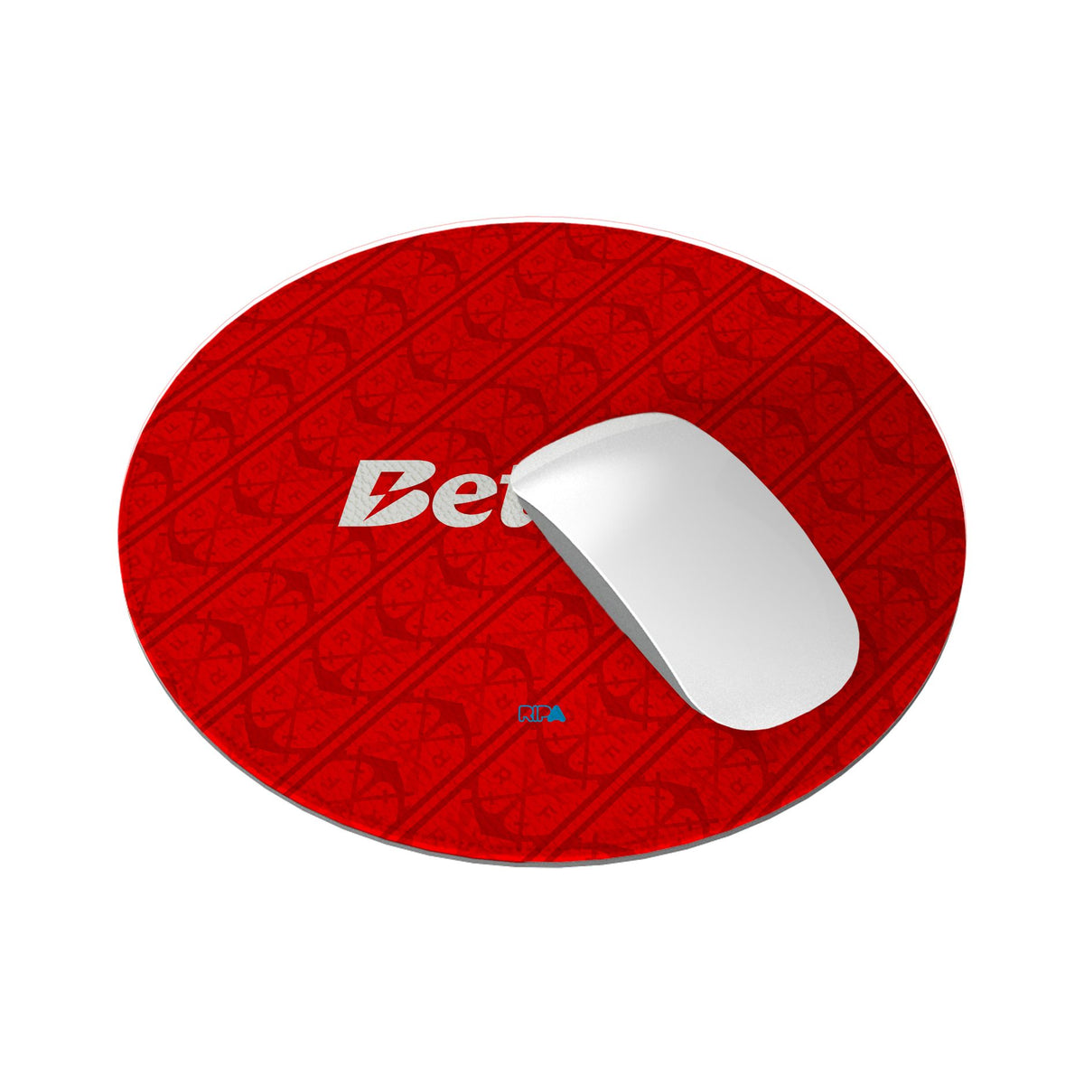 Mouse pad with the Flamengo 2026 Third football shirt design by RIPA Football