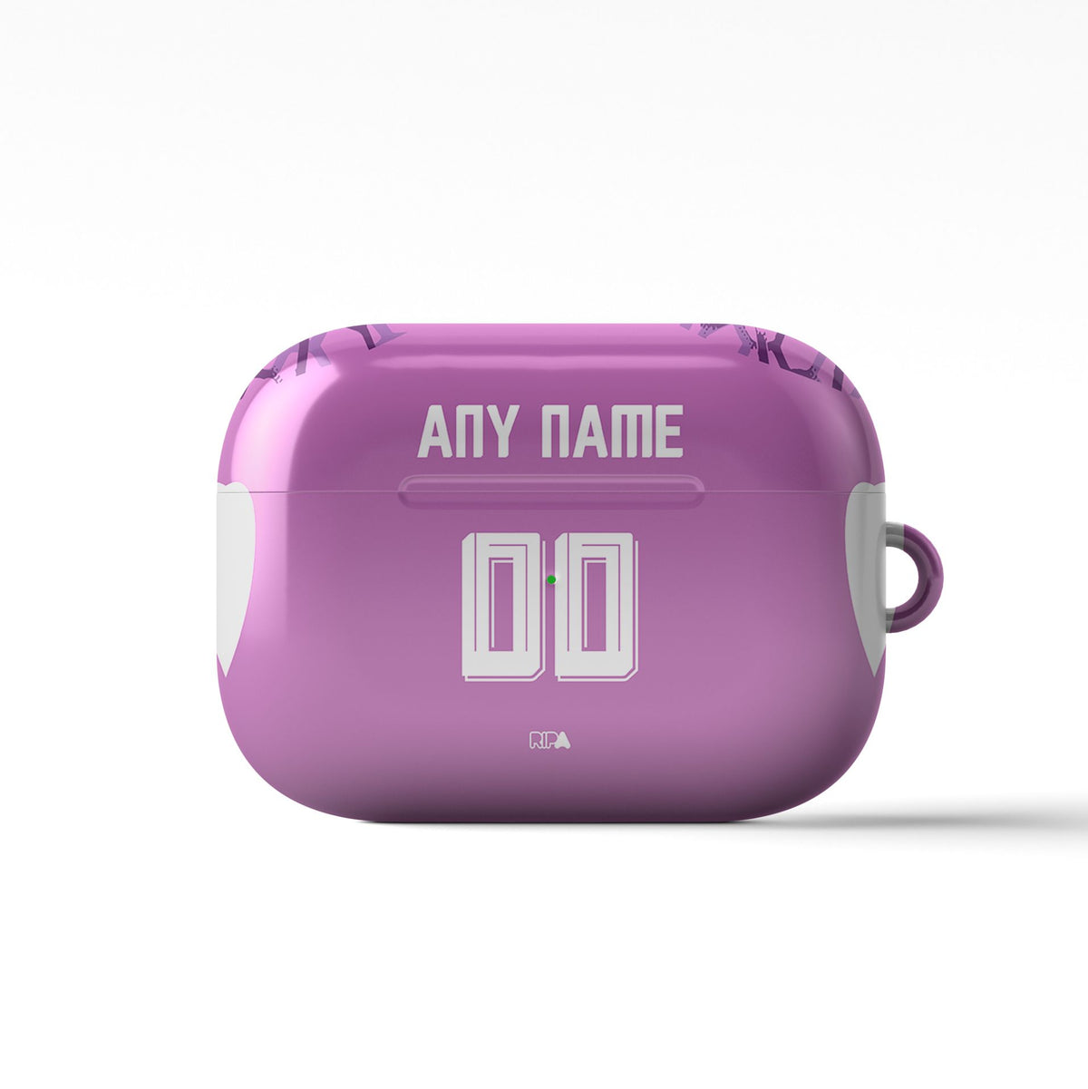 AirPods case with the Galatasaray 2026-27 Goalkeeper football shirt design by RIPA Football