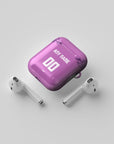 AirPods case with the Galatasaray 2026-27 Goalkeeper football shirt design by RIPA Football