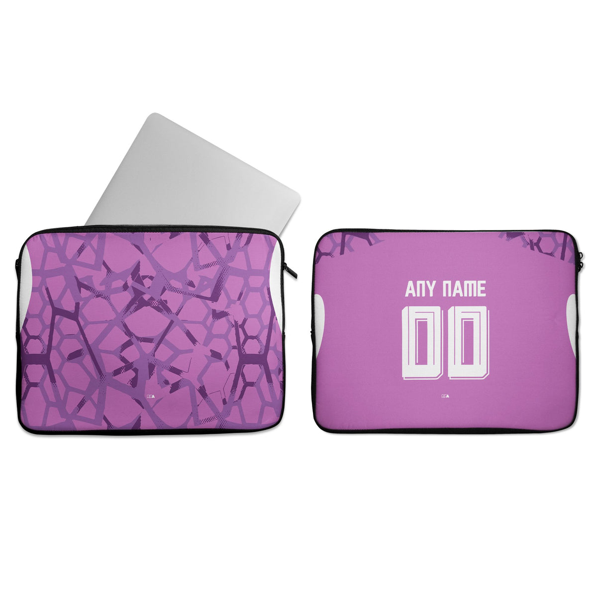 Laptop sleeve with the Galatasaray 2026-27 Goalkeeper football shirt design by RIPA Football