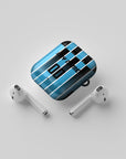 AirPods case with the Grêmio 2026 Home football shirt design by RIPA Football