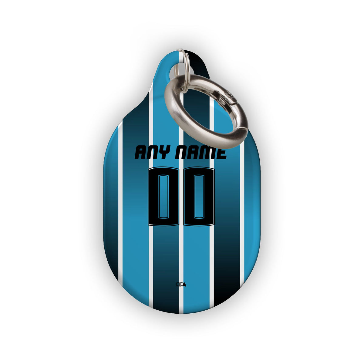 AirTag holder with the Grêmio 2026 Home football shirt design by RIPA Football