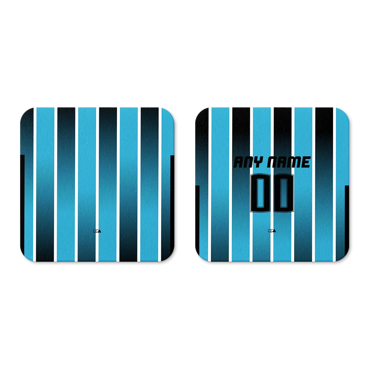 Coaster with the Grêmio 2026 Home football shirt design by RIPA Football