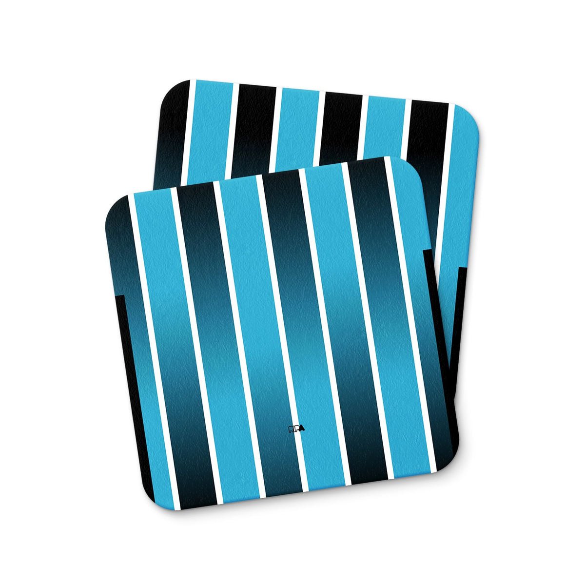Coaster with the Grêmio 2026 Home football shirt design by RIPA Football