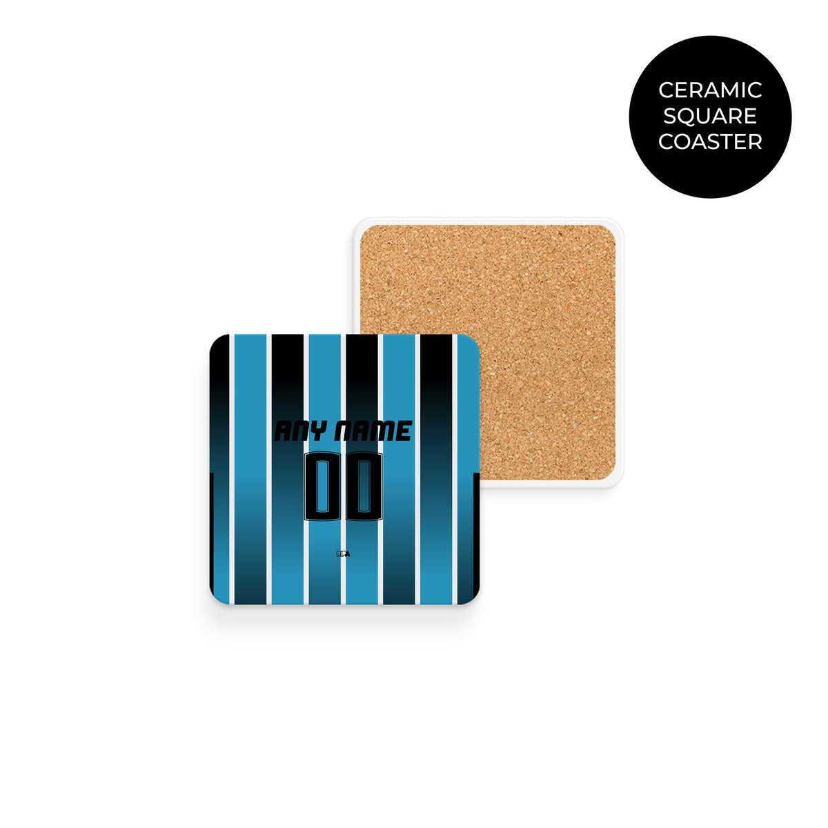 Coaster with the Grêmio 2026 Home football shirt design by RIPA Football