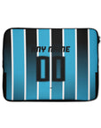 Laptop sleeve with the Grêmio 2026 Home football shirt design by RIPA Football