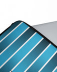 Laptop sleeve with the Grêmio 2026 Home football shirt design by RIPA Football