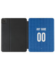 iPad case with the Hoffenheim 2026-27 Home football shirt design by RIPA Football
