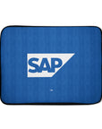 Laptop sleeve with the Hoffenheim 2026-27 Home football shirt design by RIPA Football