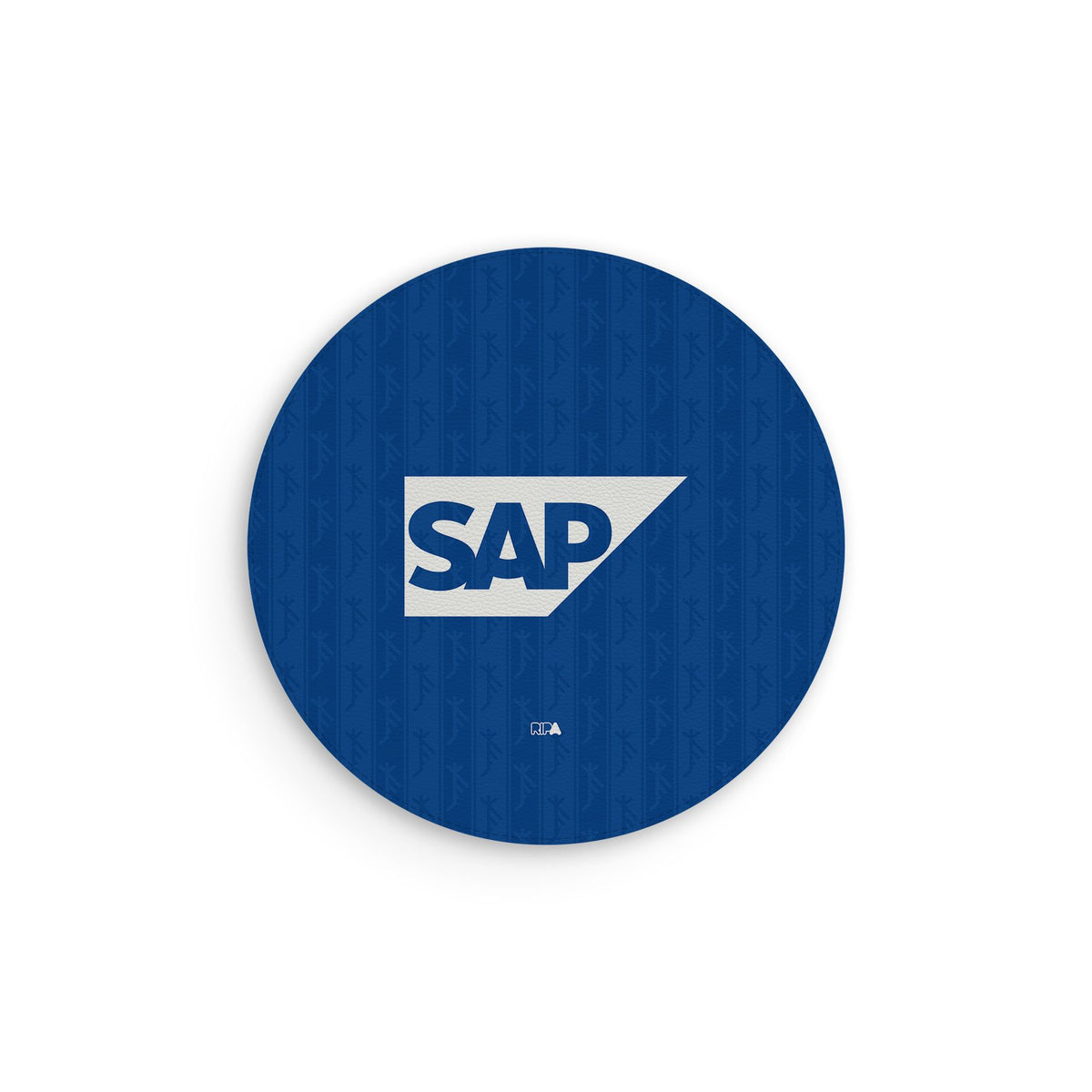 Mouse pad with the Hoffenheim 2026-27 Home football shirt design by RIPA Football