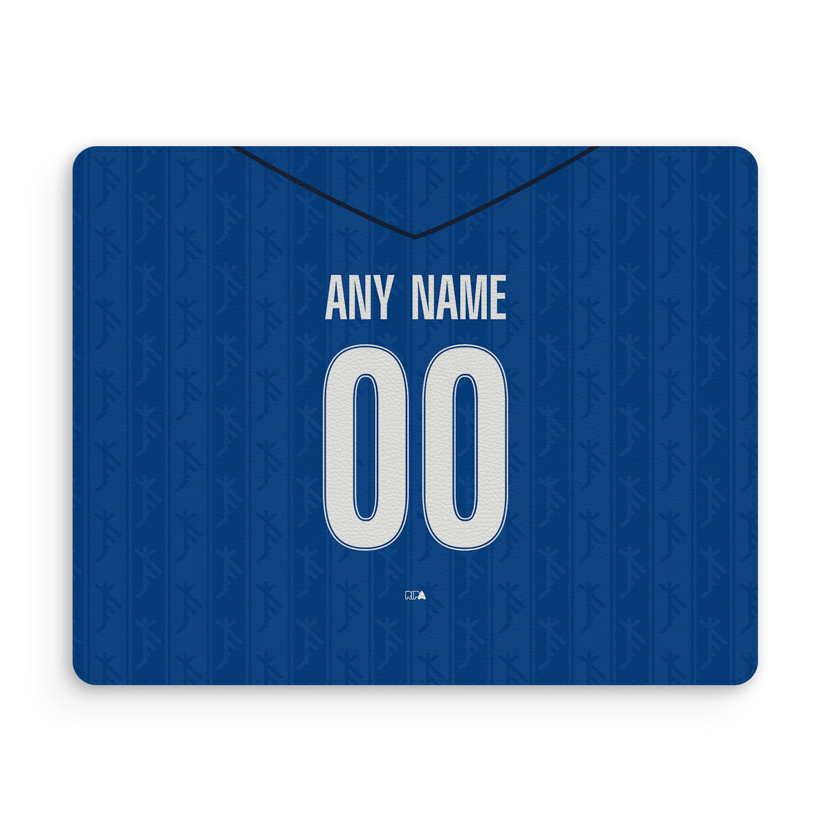 Mouse pad with the Hoffenheim 2026-27 Home football shirt design by RIPA Football