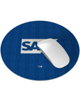 Mouse pad with the Hoffenheim 2026-27 Home football shirt design by RIPA Football