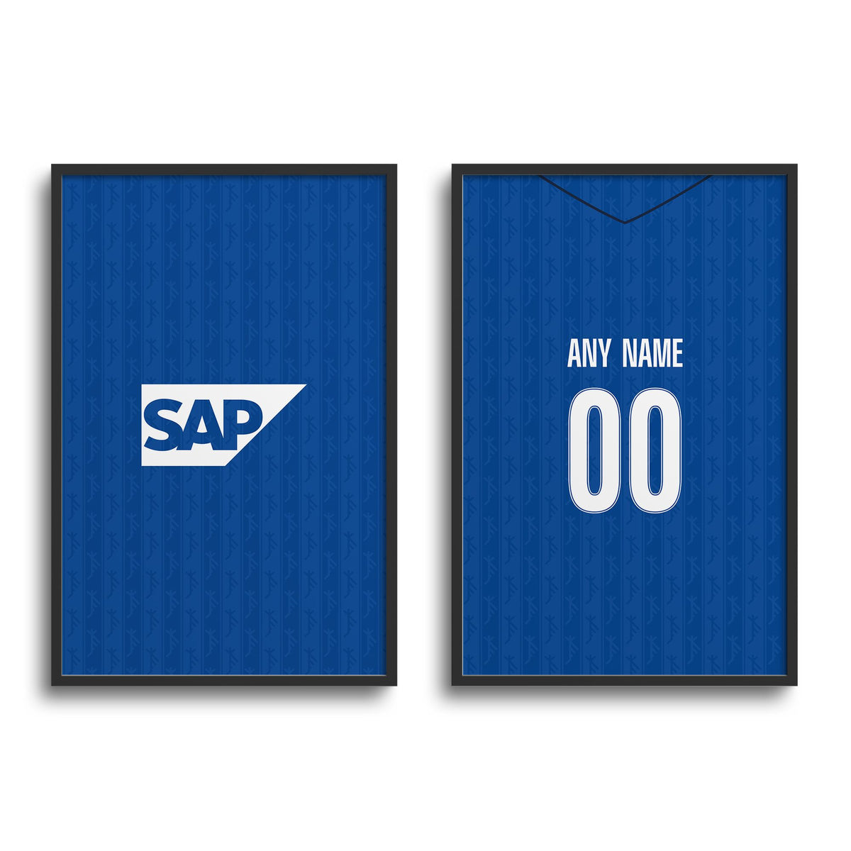 Print with the Hoffenheim 2026-27 Home football shirt design by RIPA Football