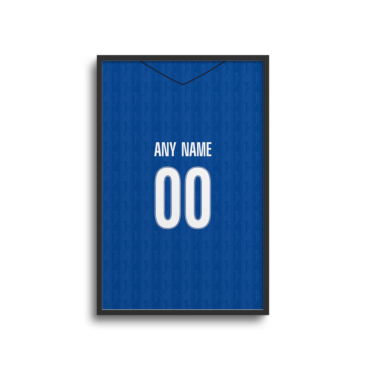 Print with the Hoffenheim 2026-27 Home football shirt design by RIPA Football