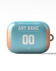 AirPods case with the Inter Miami 2024 Alternate football shirt design by RIPA Football