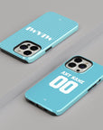 Phone case with the Inter Miami 2024 Alternate football shirt design by RIPA Football