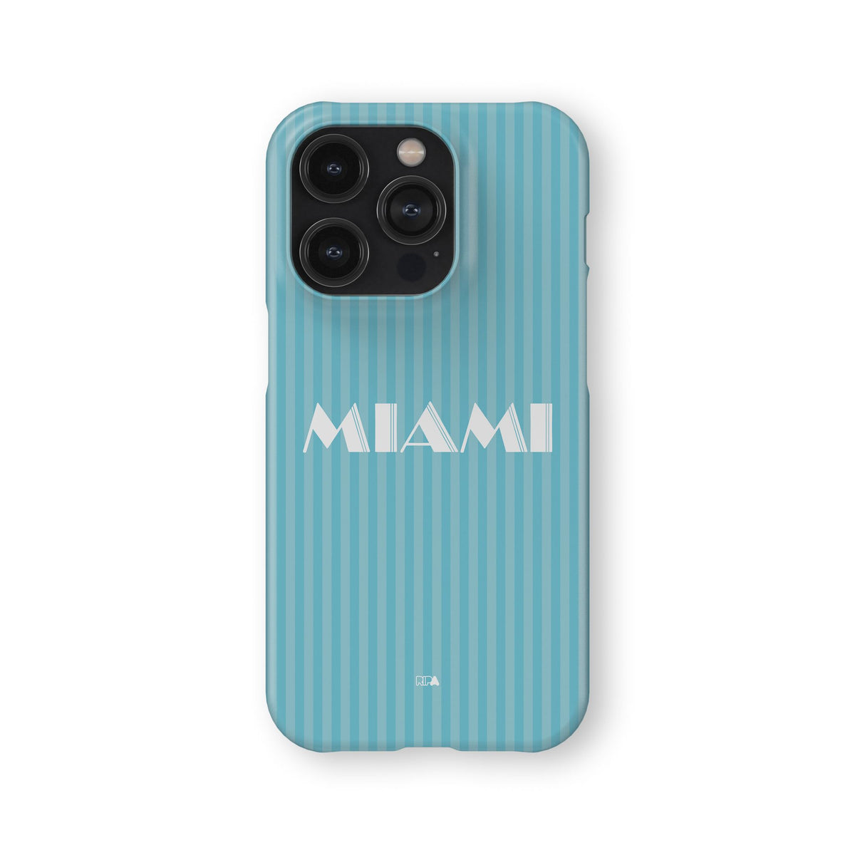 Phone case with the Inter Miami 2024 Alternate football shirt design by RIPA Football