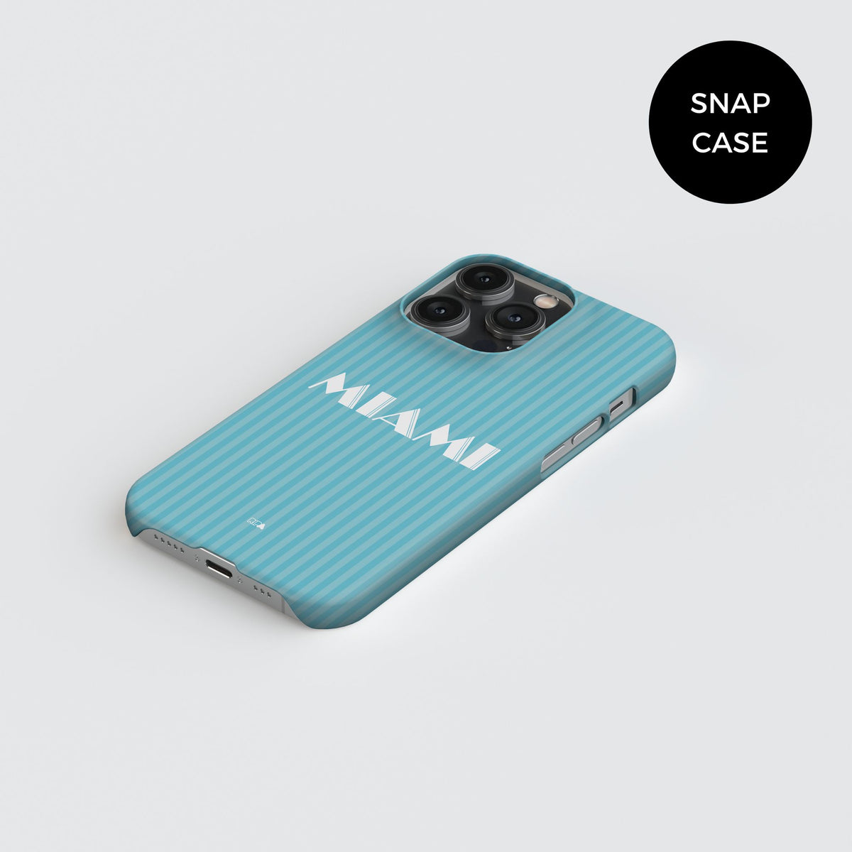 Phone case with the Inter Miami 2024 Alternate football shirt design by RIPA Football