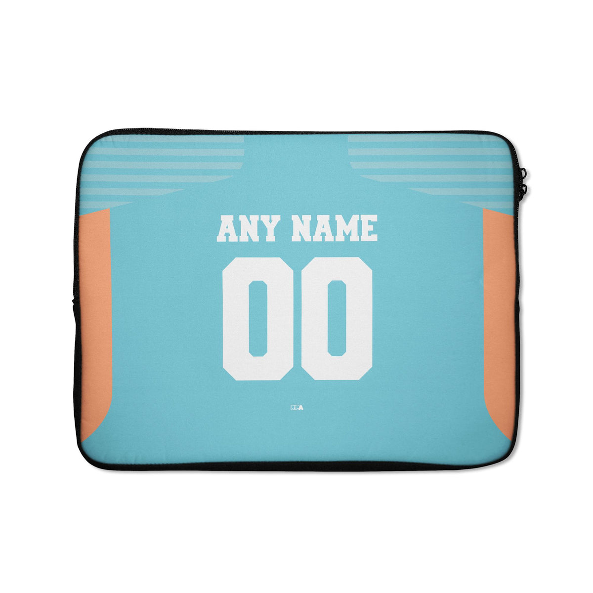 Laptop sleeve with the Inter Miami 2024 Alternate football shirt design by RIPA Football