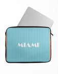 Laptop sleeve with the Inter Miami 2024 Alternate football shirt design by RIPA Football