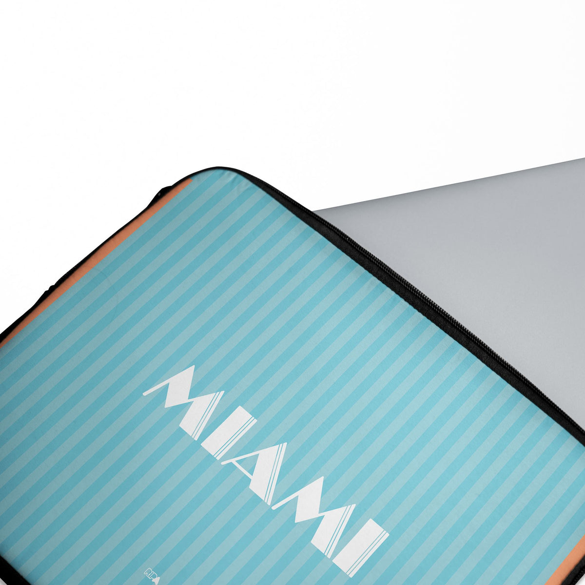Laptop sleeve with the Inter Miami 2024 Alternate football shirt design by RIPA Football