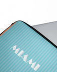 Laptop sleeve with the Inter Miami 2024 Alternate football shirt design by RIPA Football