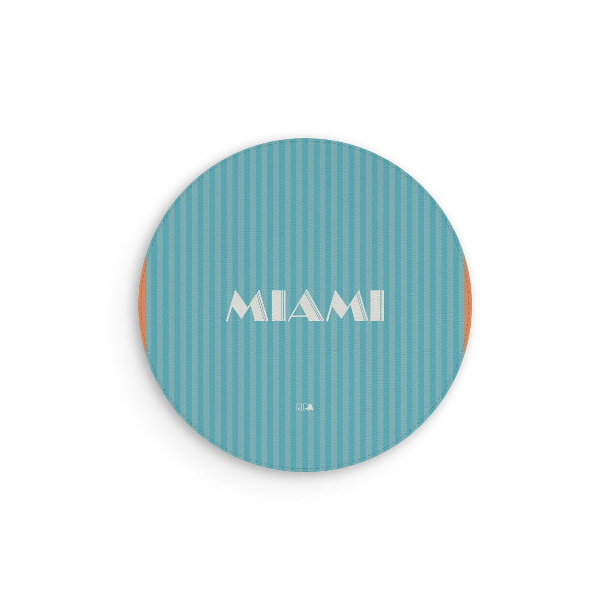 Mouse pad with the Inter Miami 2024 Alternate football shirt design by RIPA Football