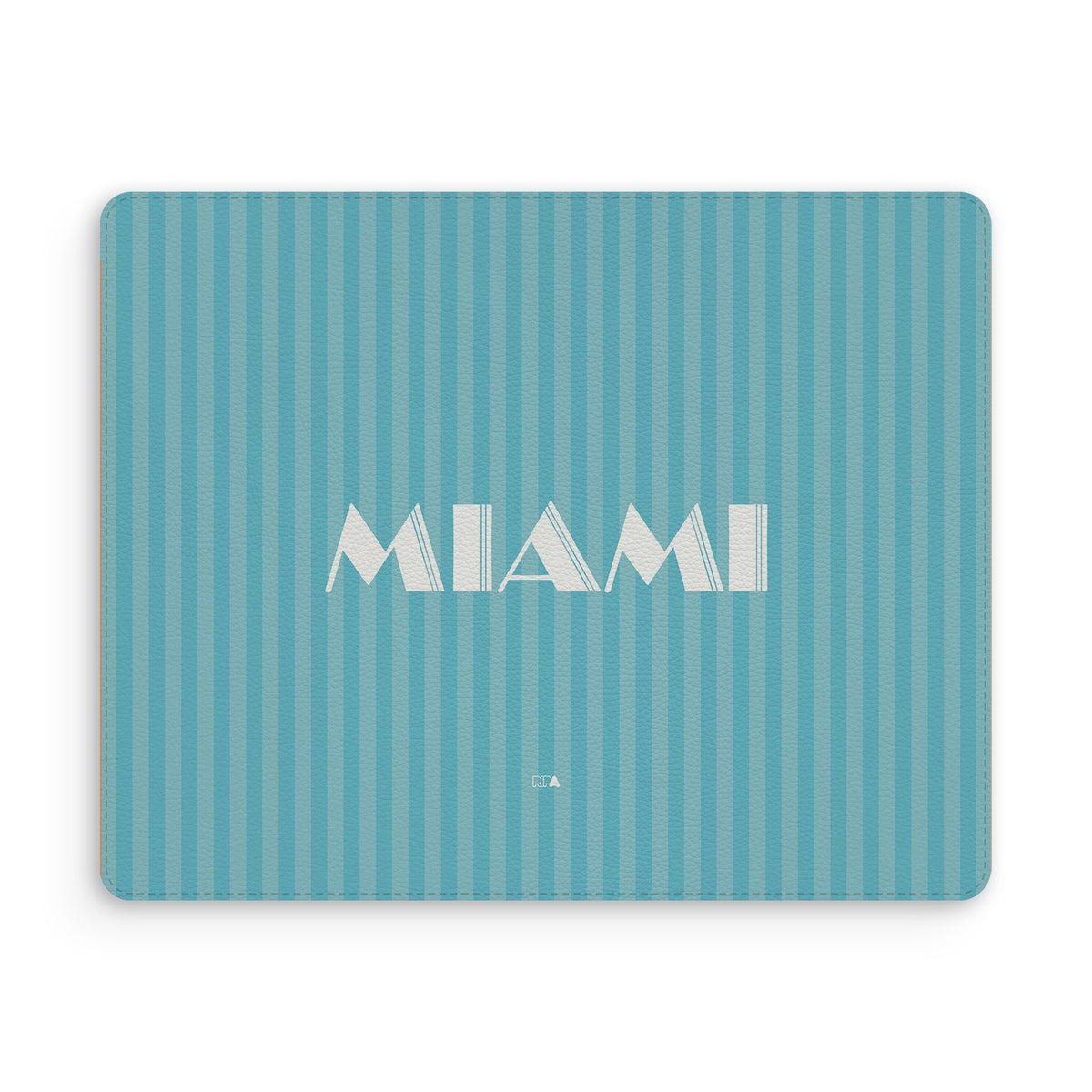 Mouse pad with the Inter Miami 2024 Alternate football shirt design by RIPA Football