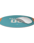 Mouse pad with the Inter Miami 2024 Alternate football shirt design by RIPA Football