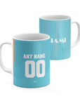 Mug with the Inter Miami 2024 Alternate football shirt design by RIPA Football