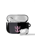 AirPods case with the Inter Miami 2025 Away football shirt design by RIPA Football