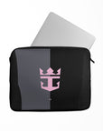 Laptop sleeve with the Inter Miami 2025 Away football shirt design by RIPA Football