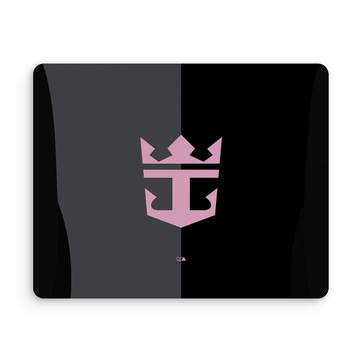 Mouse pad with the Inter Miami 2025 Away football shirt design by RIPA Football