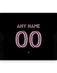 Mouse pad with the Inter Miami 2025 Away football shirt design by RIPA Football