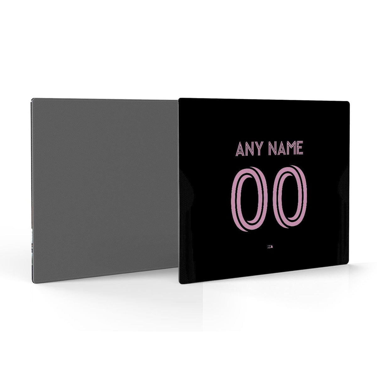Mouse pad with the Inter Miami 2025 Away football shirt design by RIPA Football