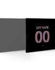 Mouse pad with the Inter Miami 2025 Away football shirt design by RIPA Football