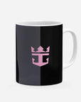 Mug with the Inter Miami 2025 Away football shirt design by RIPA Football