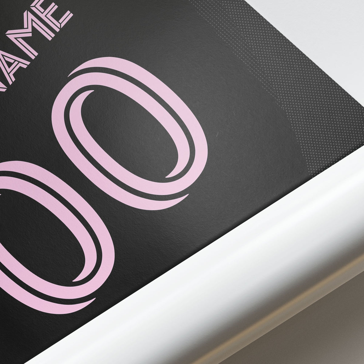 Print with the Inter Miami 2025 Away football shirt design by RIPA Football