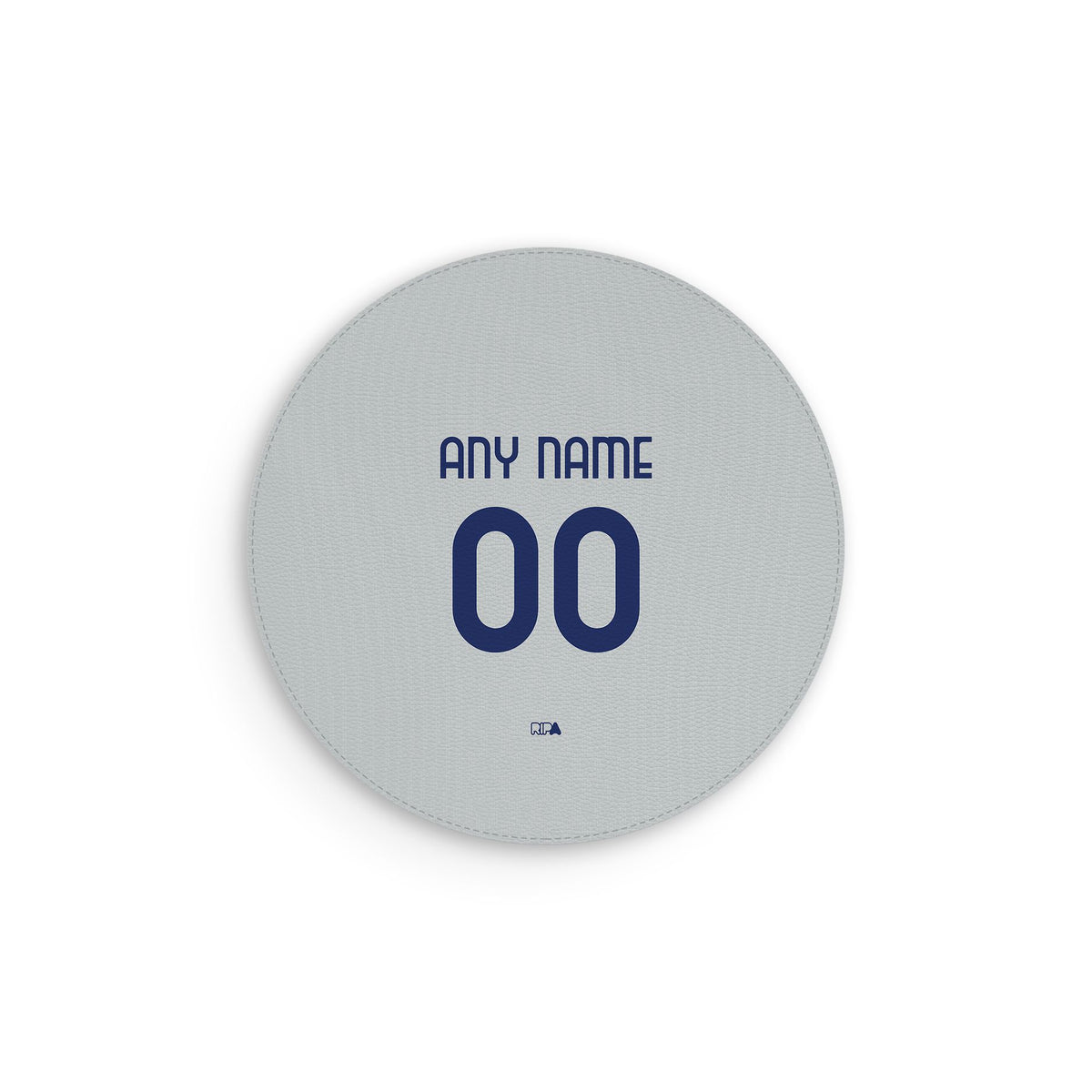 Mouse pad with the Inter Milan 2025-26 Away football shirt design by RIPA Football