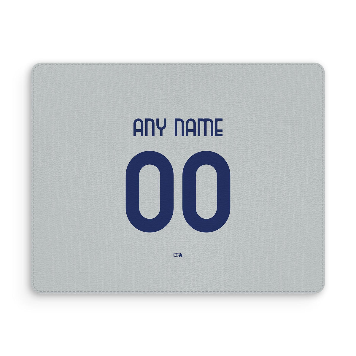 Mouse pad with the Inter Milan 2025-26 Away football shirt design by RIPA Football