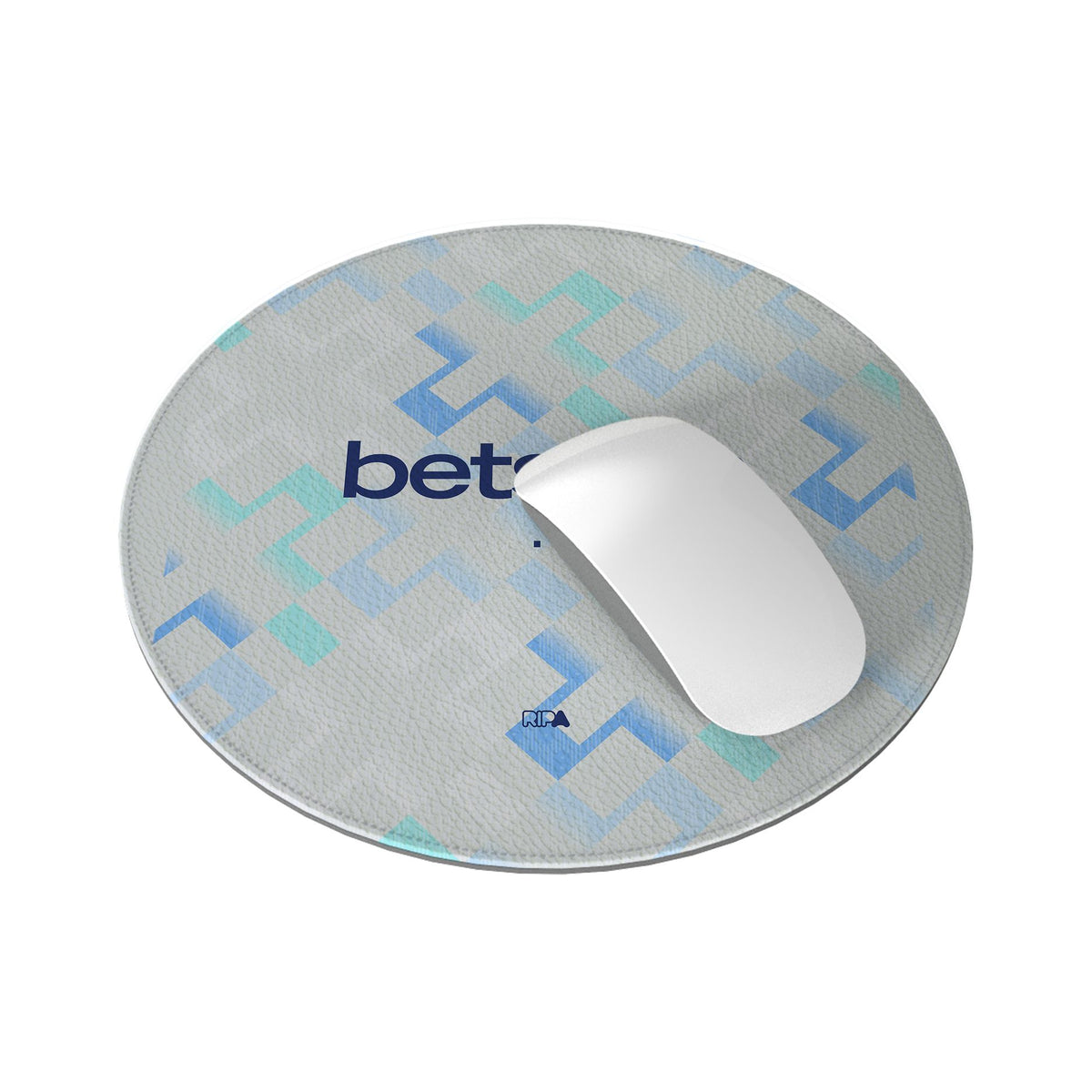 Mouse pad with the Inter Milan 2025-26 Away football shirt design by RIPA Football