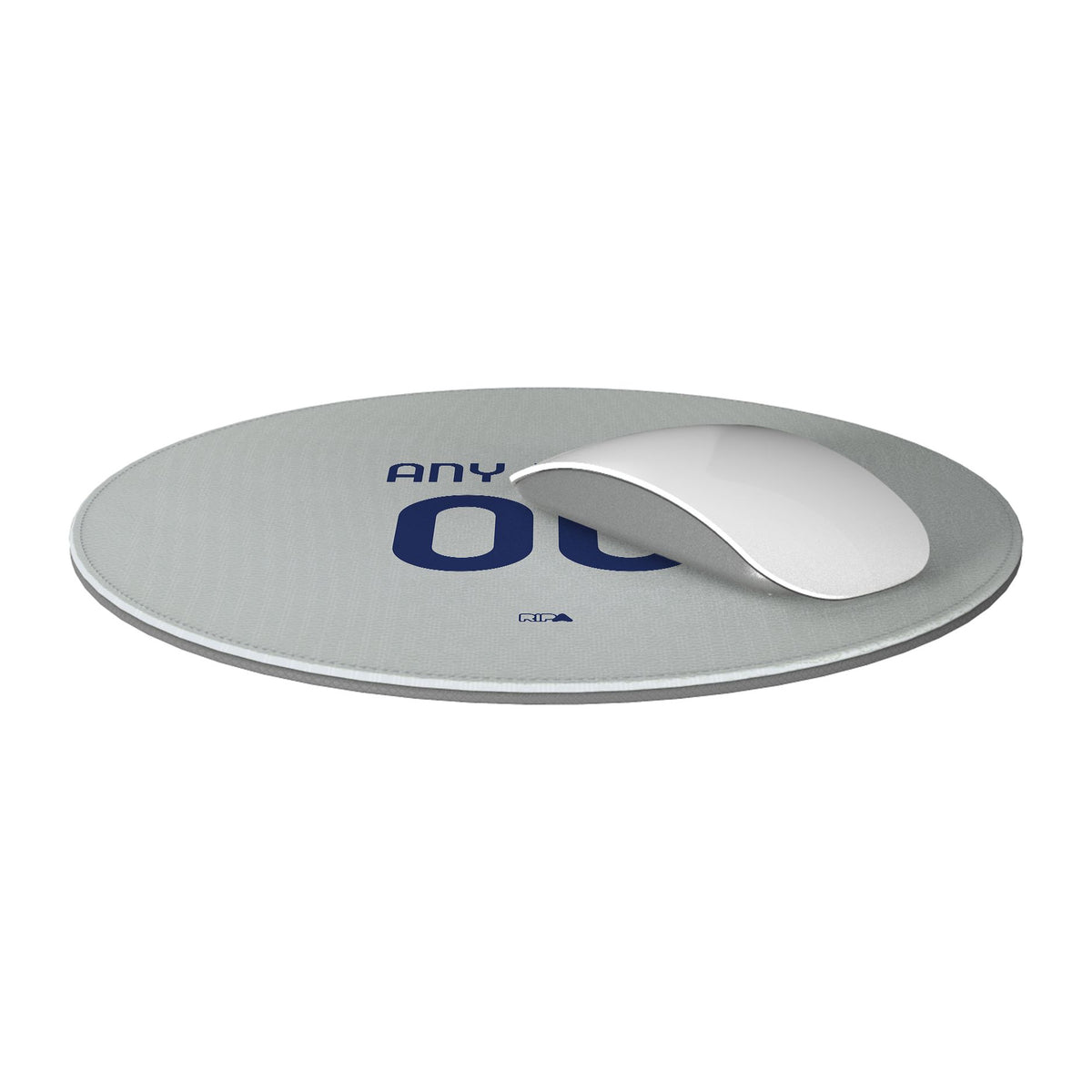 Mouse pad with the Inter Milan 2025-26 Away football shirt design by RIPA Football
