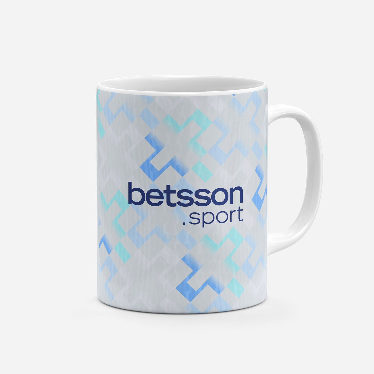 Mug with the Inter Milan 2025-26 Away football shirt design by RIPA Football